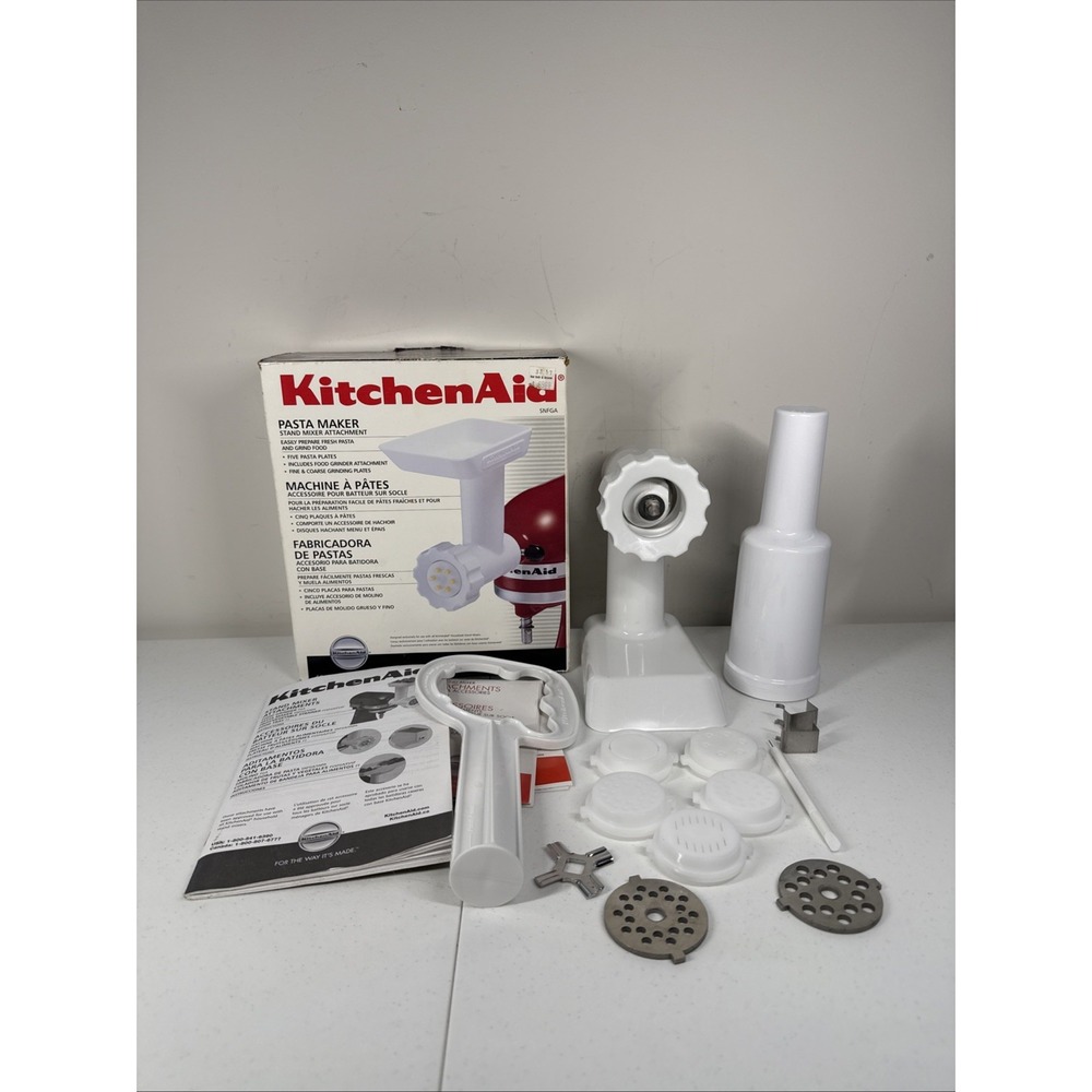 KitchenAid White Pasta Maker Attachment